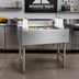 Thumbnail image #2 for Advance Tabco Underbar Basics 42-Inch Stainless Steel Cocktail Unit with 12-Inch Deep 7-Circuit Cold Plate