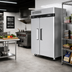 Thumbnail image #2 for Turbo Air M3 Series Two-Section Dual Temperature Reach-In Refrigerator/Freezer, Top Mount Compressor