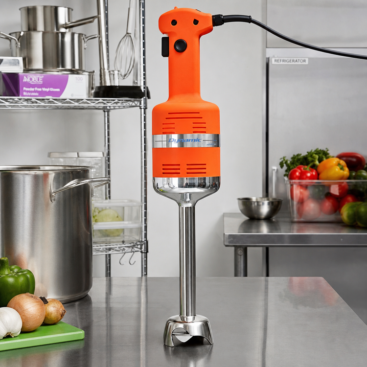Product image #2 for Dynamic Junior Standard Immersion Blender, 9-Inch Stainless Steel Shaft, 3-Gallon Capacity, 115V, Single Speed