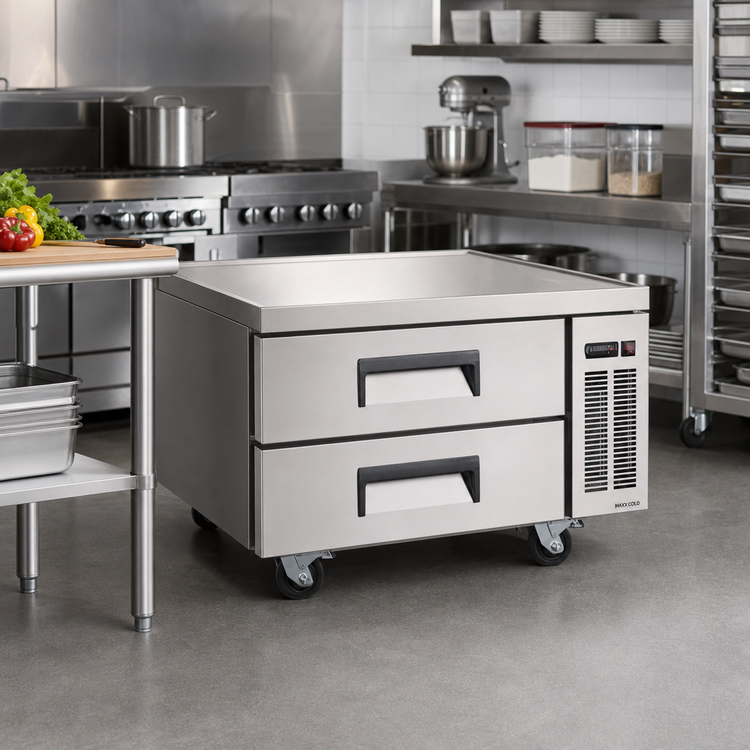 Product image #2 for 36-Inch Wide 2-Drawer Refrigerated Chef Base / Equipment Stand