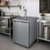 Thumbnail image #2 for Pro-Line E-Series 25-Inch Stainless Steel Direct Draw Draft Beer Cooler with Glass Rinser, 1 Half-Barrel Keg Capacity