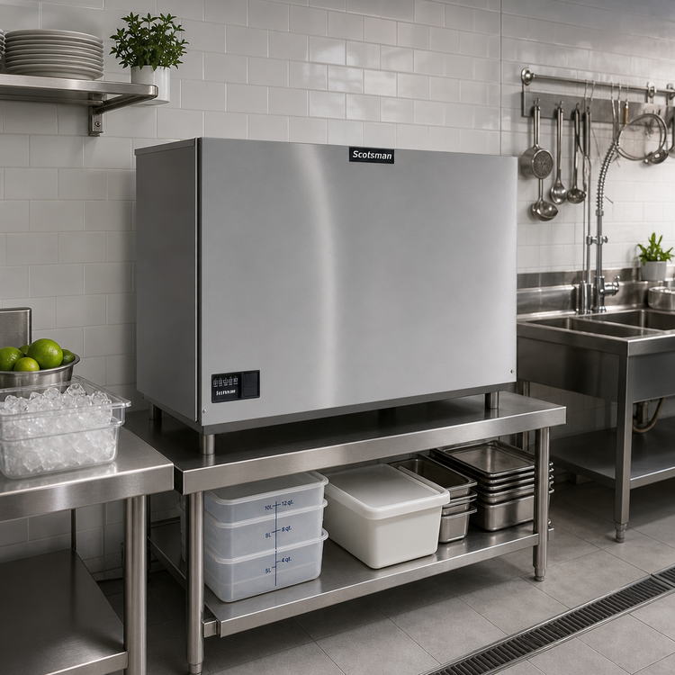 Product image #2 for Scotsman Prodigy ELITE MC1848SW-32 Water-Cooled Modular Small Cube Ice Maker