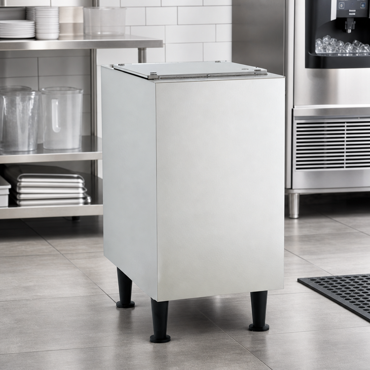 Product image #2 for Scotsman Stainless Steel Machine Stand for HID312 Meridian Series Ice & Water Dispenser