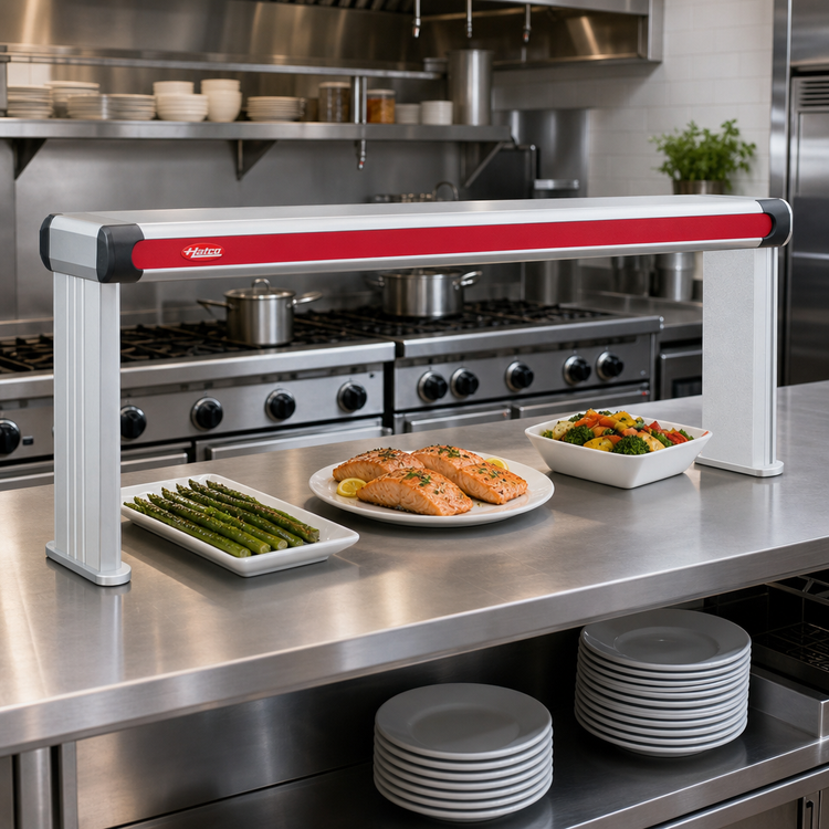 Product image #2 for Hatco Glo-Ray Single Unlighted Infrared Designer Strip Heater, 63-1/2 Inch, Aluminum