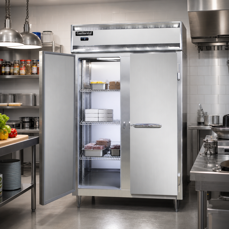 Product image #2 for Continental Refrigerator Designer Line 2-Section Pass-Thru Freezer