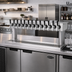 Thumbnail image #2 for Krowne 36-Inch Glycol-Cooled Undercounter Beer Tower, 12-Faucet Capacity, Brushed Stainless Steel