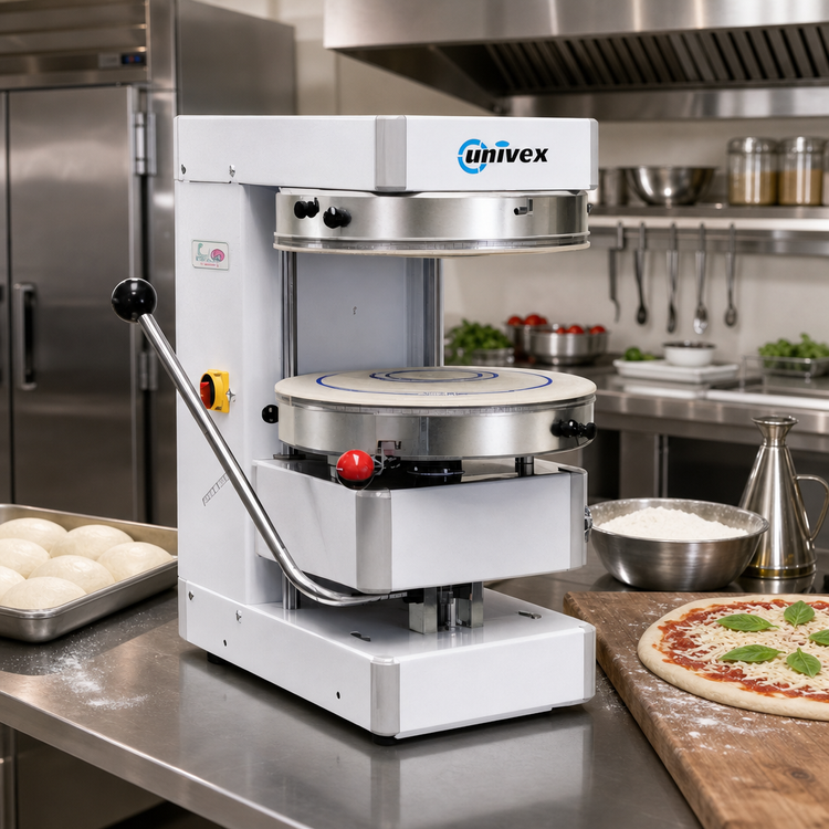 Product image #2 for Univex SPZ50 Bench Model Cold System Pizza Spinner with 19.69-Inch (50 cm) Felt Ring