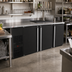 Thumbnail image #2 for Micro Matic Pro-Line E-Series 80-Inch Three-Section Refrigerated Back Bar Cabinet with Solid Locking Doors