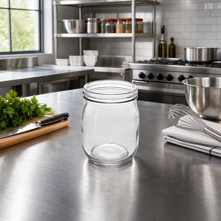 Product image #2 for American Metalcraft 22 oz Clear Glass Mason Jar