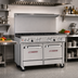 Thumbnail image #2 for Southbend Ultimate 48-Inch Gas Restaurant Range with 6 Open Burners, Standard Oven and Cabinet Base