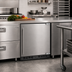 Thumbnail image #3 for KoolMore Panel-Ready Compact Undercounter Refrigerator, 1 Section, Stainless Steel