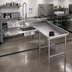 Thumbnail image #2 for Eagle Group 108-Inch Right-Hand Island Soiled Dishtable with 20 x 20 x 5 Pre-Rinse Sink