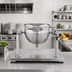 Thumbnail image #2 for Tabletop Direct Steam Tilting Steam Kettle, 20 Quart, 2/3 Jacket, Stainless Steel