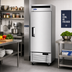 Thumbnail image #3 for Atosa 27-Inch One-Section Reach-In Freezer with Bottom-Mount Self-Contained Refrigeration, Right-Hinged Solid Door, 19.1 Cu. Ft.