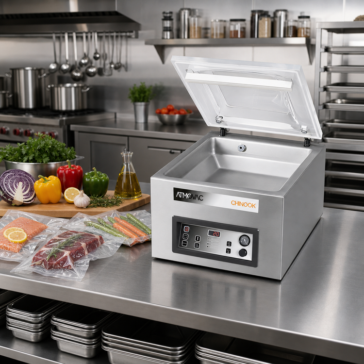 Product image #2 for ATMOVAC CHINOOK14 Countertop Single-Chamber Vacuum Sealer, 14-Inch Seal Bar