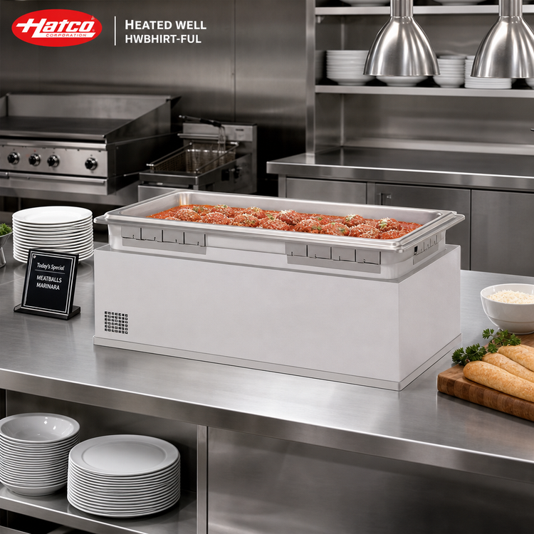 Product image #2 for Hatco HWBHIRT-FUL Drop-In Insulated Heated Well, Rectangular, Full-Size Pan