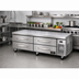 Thumbnail image #2 for Kool-It Signature 74-Inch 4-Drawer Chef Base Refrigerator with Stainless Steel Top