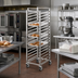 Thumbnail image #2 for Channel All-Welded Stainless Steel Side-Load Bun Pan Rack, 12 Pan Capacity