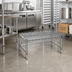 Thumbnail image #2 for Chrome Wire Dunnage Rack with Removable Wire Assembly, Three-Sided Frame, 24 x 21 x 14 Inches, 1600 lb Capacity