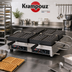 Thumbnail image #2 for Krampouz Double 4x7 Liège Commercial Waffle Maker with 180° Opening