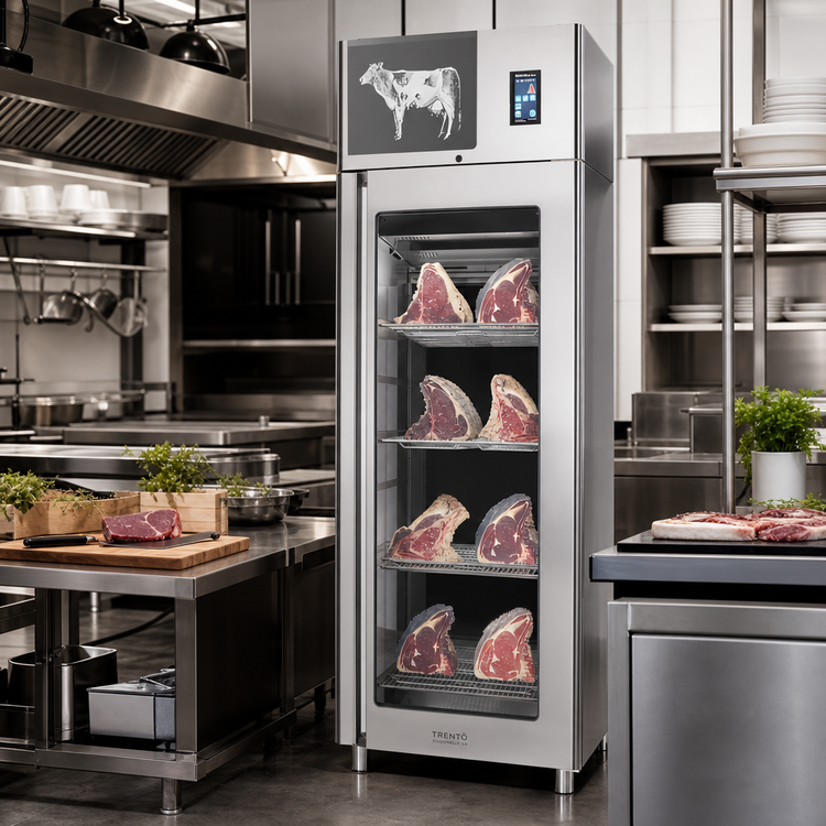 Product image #2 for Trento Stagionello Dry Age 3.0 Humidity-Controlled Dry Aging Cabinet, Glass Door, 24.7 Cu. Ft.