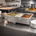 Thumbnail image #2 for Vollrath Three-Well Drop-In Electric Hot Food Well, 625W Per Well, Manifold Drain, Infinite Controls, 120V