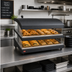 Thumbnail image #2 for Hatco Glo-Ray Designer Slant Dual-Shelf Heated Glass Merchandiser, 33-Inch Countertop Display Warmer