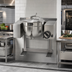Thumbnail image #2 for Legion TWWC-30 30-Gallon Direct Steam Tilting Wall-Mount Kettle, 2/3 Jacket
