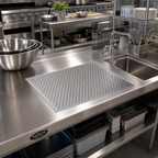 Thumbnail image #2 for Krowne Royal Series KR24-PE30 24 x 30 Inch Perforated Stainless Steel Drainboard Insert