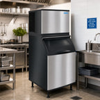 Thumbnail image #2 for Koolaire KDT0700A 30-Inch Air-Cooled Self-Contained Dice Cube Ice Machine, Up to 675 lb/Day