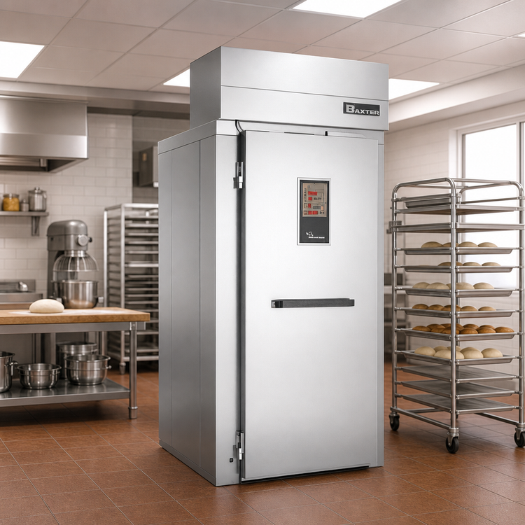 Product image #2 for Baxter RPW1S Single Wide Roll-In Retarder/Proofer Cabinet, 80.5-Inch Deep, Electric Heat, Floor Model