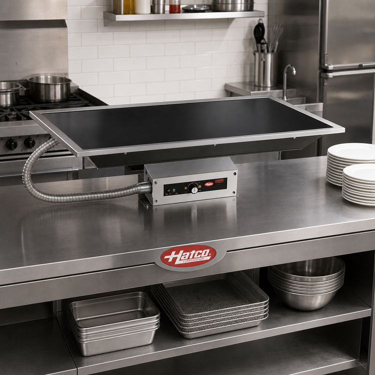 Product image #2 for Hatco HBGB-3618 36-Inch Built-In Heated Base Glass Warming Shelf