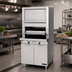 Thumbnail image #2 for Garland Master Series M60XR Range-Match Upright Gas Ceramic Broiler with Upper Finishing Oven and Standard Oven Base