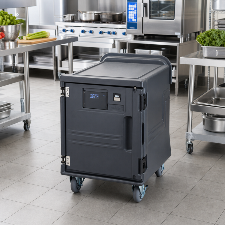 Product image #3 for Cambro Pro Cart Ultra Low-Profile Electric Insulated Cold Food Pan Carrier