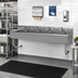 Thumbnail image #2 for Advance Tabco 80-Inch Wall-Mounted Multiwash Hand Sink with 4 Faucet Hole Sets
