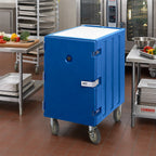 Thumbnail image #3 for Cambro Camcart® 1826LTCSP186 Insulated Security Pan Rack Cart, 13-Pan, 18 x 26-Inch, Removable Cutting Board