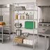Thumbnail image #2 for Metro Super Erecta Brite Stationary Starter Wire Shelving Unit, 60