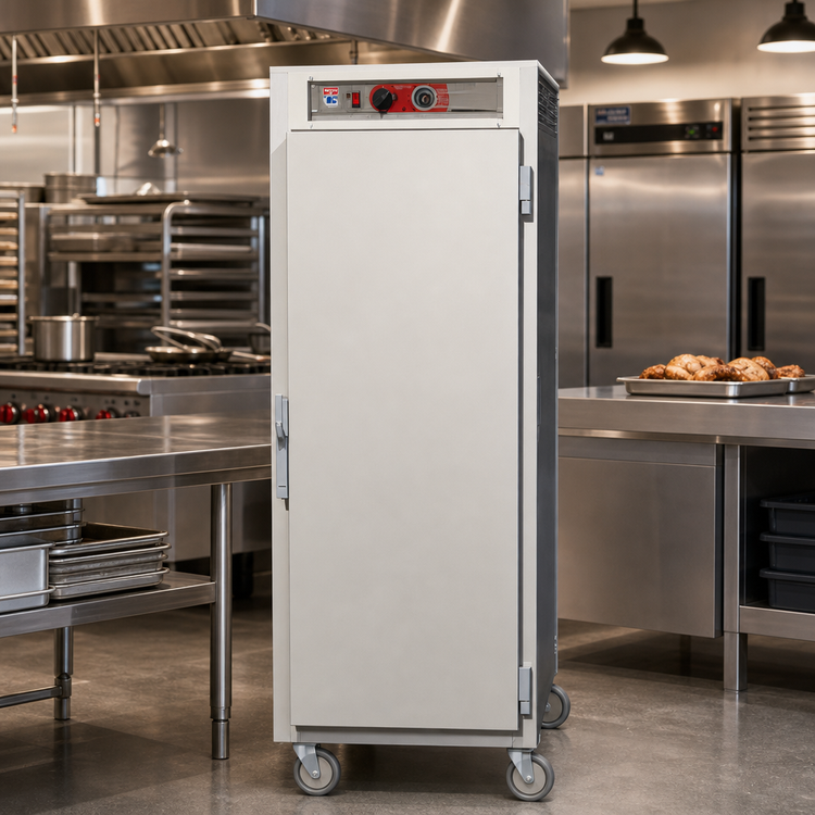 Product image #2 for Metro C5 6 Series Full-Height Mobile Heated Holding Cabinet with Solid Doors
