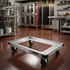 Thumbnail image #2 for Metro D2136SP 36" x 21" Stainless Steel Truck Dolly Frame with Wraparound Bumper