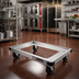 Thumbnail image #2 for Metro 36 Inch x 21 Inch Stainless Steel Truck Dolly Frame with Wraparound Bumper