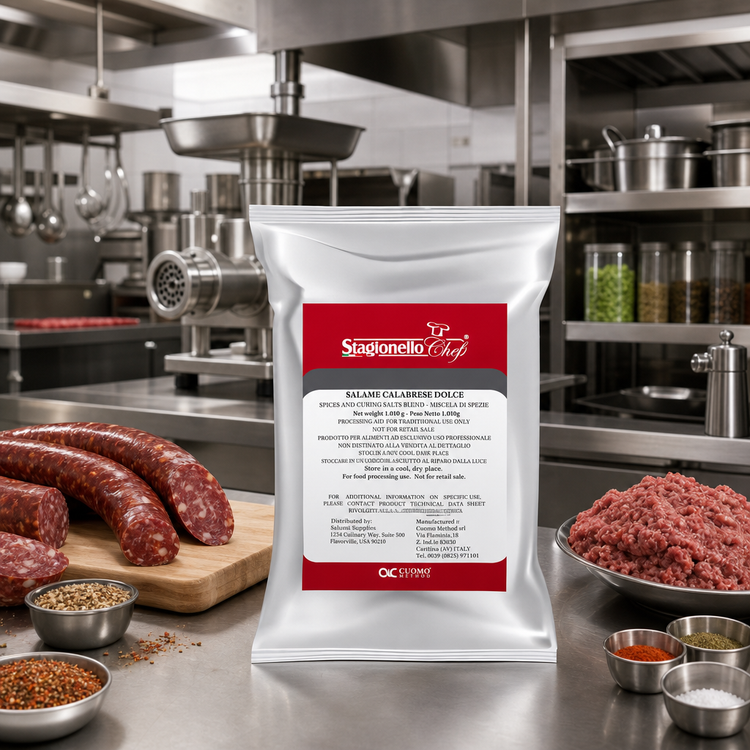 Product image #2 for Sweet Calabrese Salami Rapid Fermentation Curing Salt and Spice Blend, 1 kg Bag