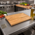 Thumbnail image #2 for John Boos Appalachian 30 x 25-Inch Blended Edge Grain Red Oak Kitchen Countertop, Varnique Finish
