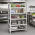 Thumbnail image #3 for Cambro Camshelving Premium 5-Tier Stationary Vented Starter Unit, 18