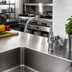 Thumbnail image #2 for Single-Hole Deck-Mount Manual Faucet with 10-Inch Swing Spout