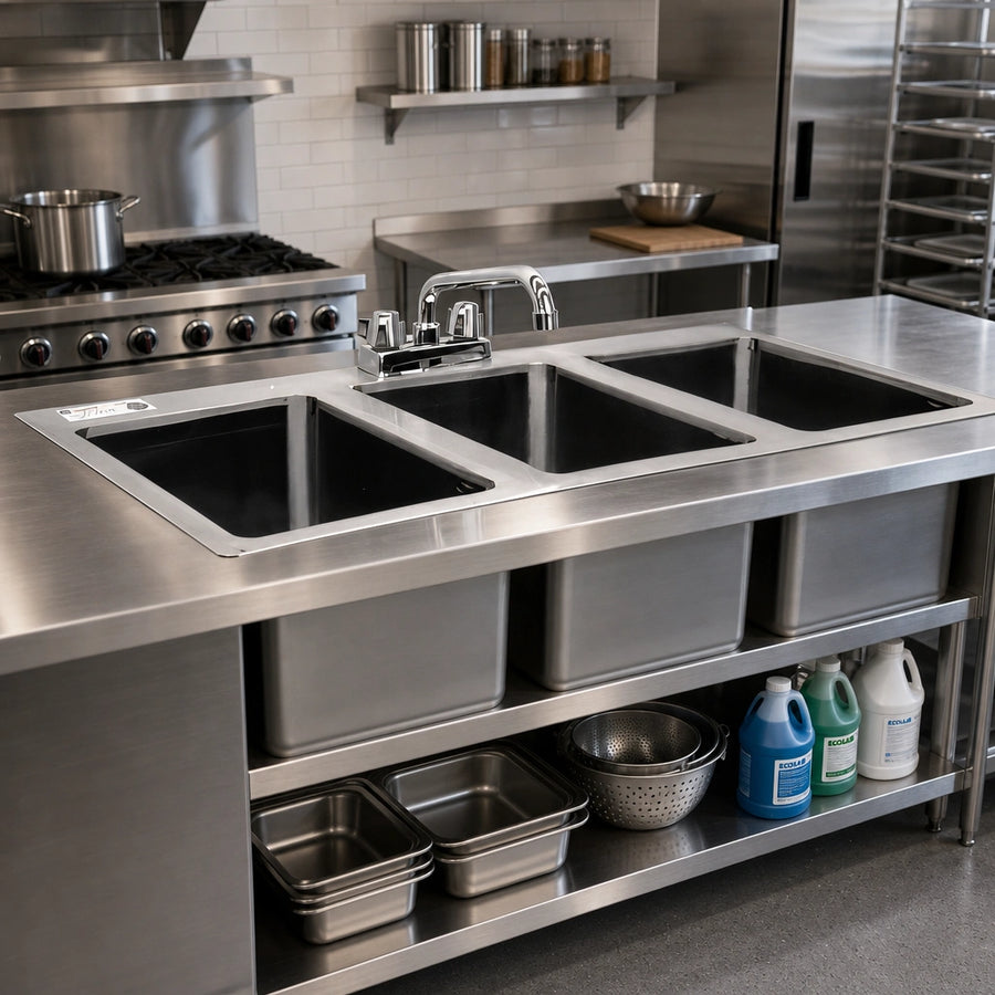 Commercial Kitchen Production Set