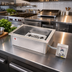 Thumbnail image #2 for Wells MDW100 Top-Mount Built-In Electric Dry Well Food Warmer, Single 12 x 20-Inch Pan
