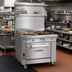 Thumbnail image #2 for Southbend Platinum 36-Inch Heavy Duty Commercial Gas Range with 24-Inch Griddle, 12-Inch Charbroiler, and Cabinet Base