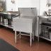 Thumbnail image #2 for Spec-Bar 12-Inch x 19-Inch Freestanding Stainless Steel Workboard with Perforated Insert and Drain