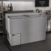 Thumbnail image #2 for Glastender ST48-S 48-Inch Deep Well Stainless Steel Slide-Top Bottle Cooler