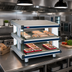 Thumbnail image #2 for Hatco Glo-Ray Designer Slant Dual-Shelf Countertop Hot Food Display Warmer, 60.25-Inch, 3.78 kW